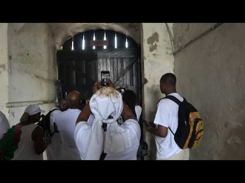 The Door of Return at Cape Coast Holocaust Dungeons - Ghana May 2018 Tour