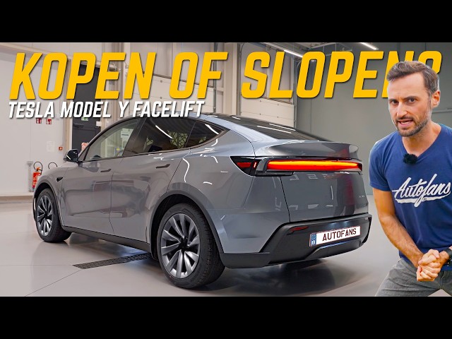 Tesla Model Y facelift 2025 | Dit is er nieuw!