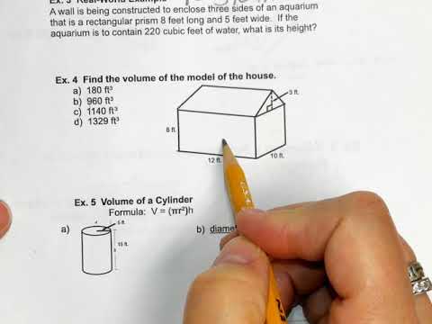 8th Alg 6th hr - Volume of Cylinders