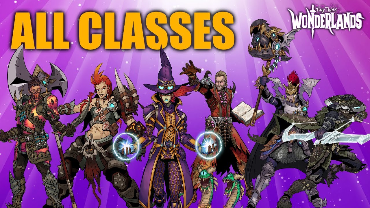 All Classes in Tiny Tina's Wonderlands | Explained (& Multiclassing)