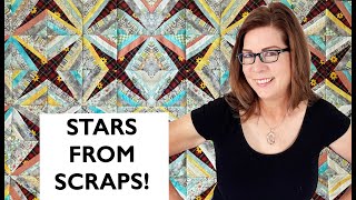 ♻️ SCRAPS make BEAUTIFUL STARS ⭐️ 🌟 ✨  | Easy and beginner friendly! | Free Tutorial