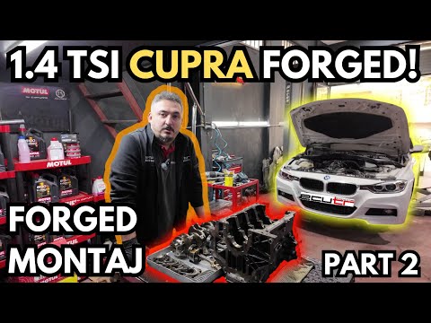 1.4 TSI CUPRA’ya FORGED MOTOR Yapıyoruz! (Part 2) – Toplama Süreci Başlıyor!