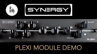 Video thumbnail for Synergy Plexi Module Demo by Rick Hollis