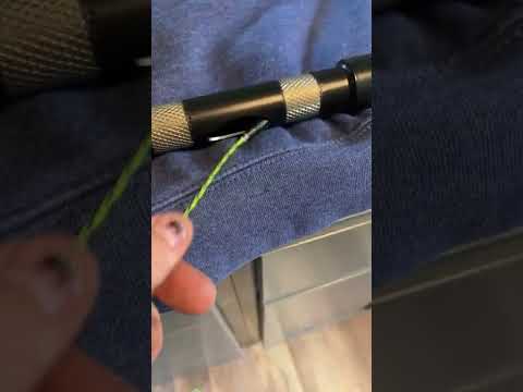 Getting wires into apes on your Harley or other bikes.