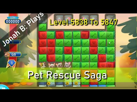 Pet Rescue Saga Level 5838 To 5847