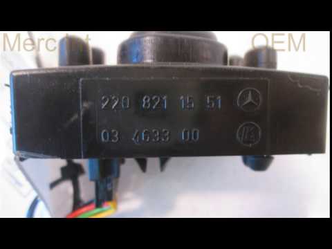 2000 Mercedes S430 MIRROR SWITCH 220TYPE - mbiparts.com Used OEM Mercedes Parts - Dismantlers... OEM