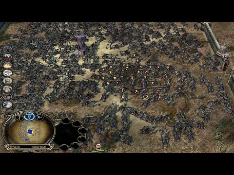 Spending 10000 Command Points on Trebuchets (Men) - LOTR BFME 2