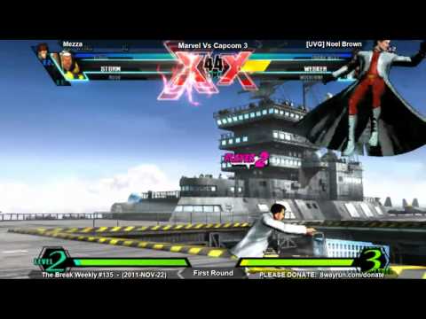 The Break Weekly #135 - uMvC3 FR - Mezza VS [UVG] Noel Brown