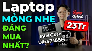 ASUS ZenBook 14 OLED Q425: Laptop CAO CẤP, MỎNG NHẸ, có hẳn Intel Core Ultra 7 155H | LaptopWorld