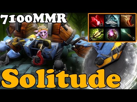 Dota 2 - Solitude 7100 MMR Plays Timbersaw - Ranked Match Gameplay