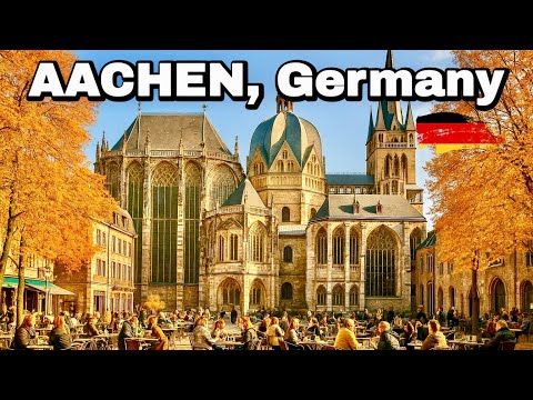 Aachen Germany Walking Tour 🇩🇪 | Discover the old town
