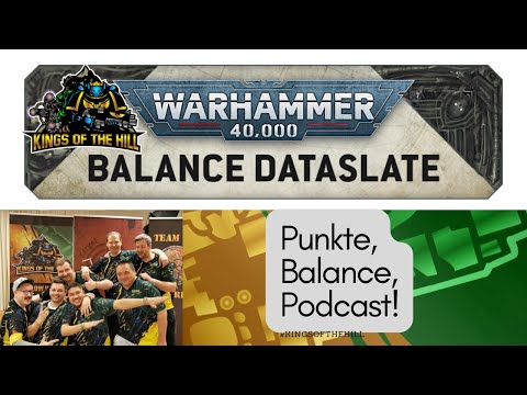 10. EDITION GERETTET! Balance Data Slate 40k September 2023 - Neue Punkte, neue Regeln,!