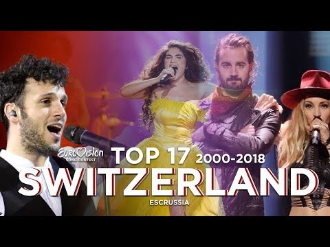 Switzerland in Eurovision - Top 17 (2000-2018)