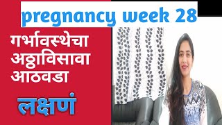 Pregnancy week 28 | pregnancy care in Marathi | गर्भावस्थेचा अठ्ठाविसावा आठवडा