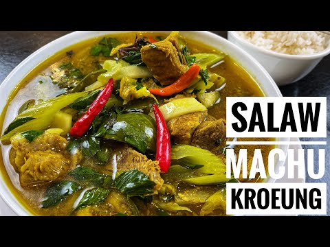 Khmer Salaw Machu Kroeung - Khmer Beef & Pork Ribs Soup