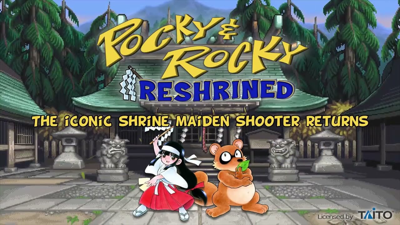 Pocky & Rocky Reshrined - Launch Trailer - YouTube