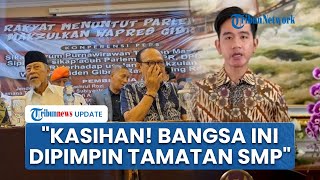 Desak DPR Segera Proses Pemakzulan Gibran, Forum Purnawirawan TNI Ngaku Malu Dipimpin Tamatan SMP