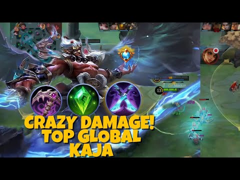 BUILD KAJA TERSAKIT DARI TOP 1 GLOBAL KAJA! - FULL ITEM DAMAGE