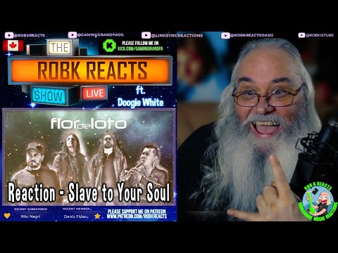 Flor de Loto Reaction - Slave to Your Soul (ft. Doogie White) - First Time Hearing - Requested