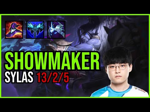 SHOWMAKER - SYLAS Mid - KR Master - Patch 11.7 QUADRAKILL