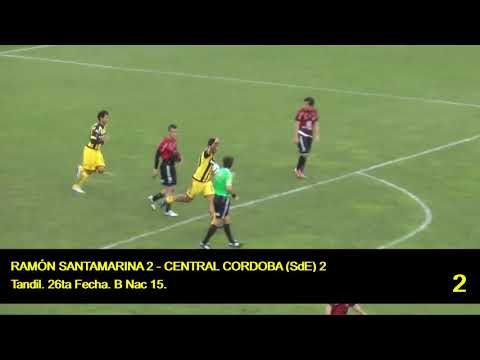 Roberto Tucker. Todos sus goles en Ramón Santamarina.