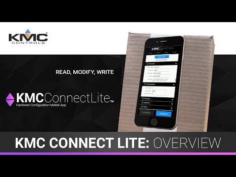 KMC Connect Lite App Overview