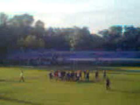 Olimpia Warszawa - Wulkan Zakrzew (22.06.2011), radość gości z awansu do IV ligi