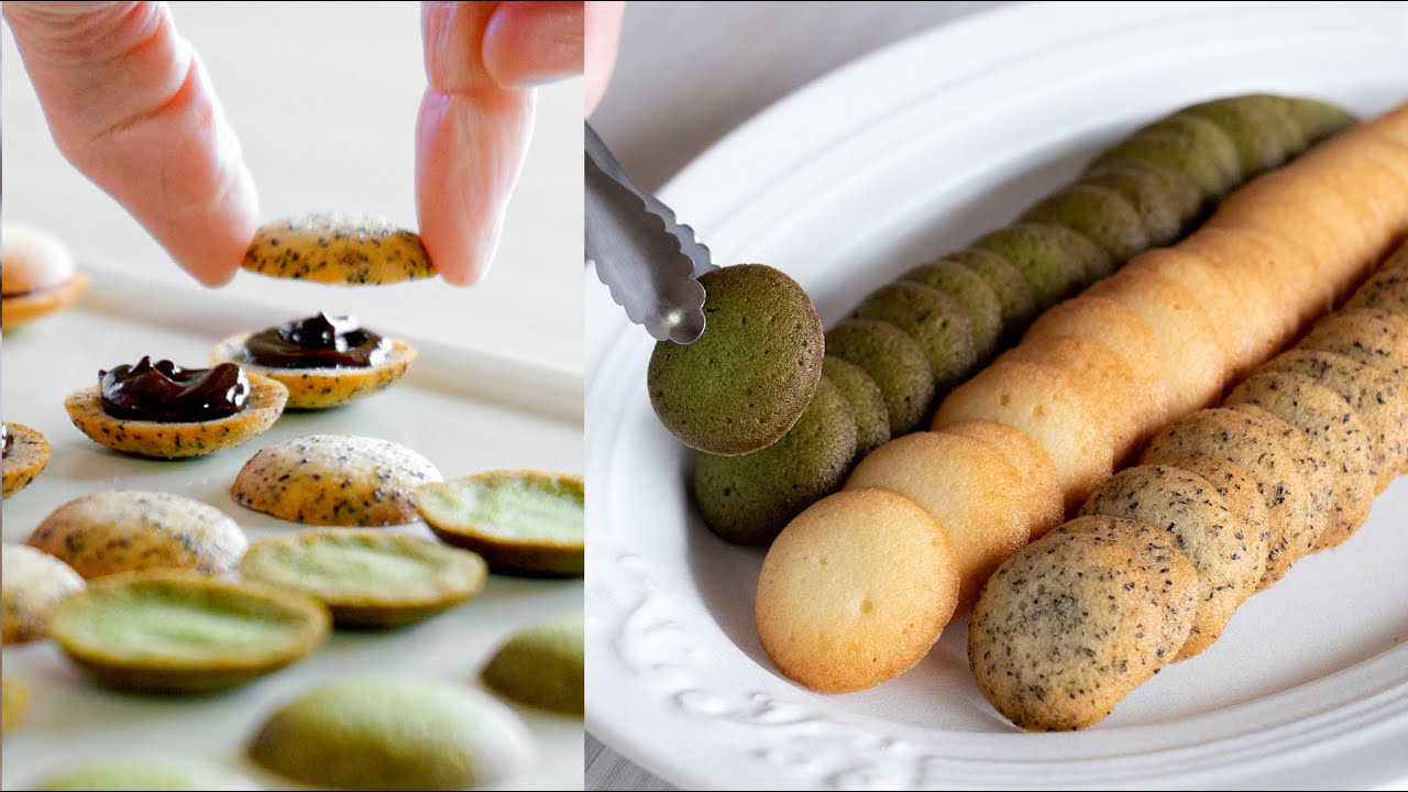 大量生産にぴったりな3種類のラングドシャ / 手作りバレンタイン / ホワイトデー