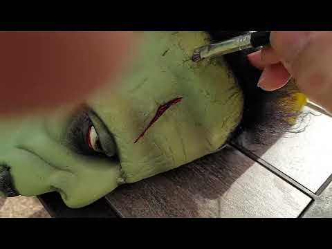 Trying to save poor production quality. Frankensteins Monster Mask