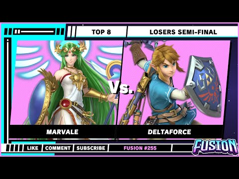 Fusion # 255 - Losers Semi-Final -  Marvale (Palutena) VS Deltaforce (Link) - Ultimate Singles