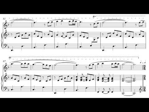 Herman Beeftink - "Spring" SheetMusic (flute and piano)