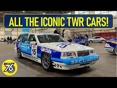 All the iconic cars created by TWR in the last 50 years in one show!
