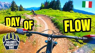 Flow bis zum Abwinken im Paganella Bikepark Dolomiti: Molveno & Andalo Zone / Mo