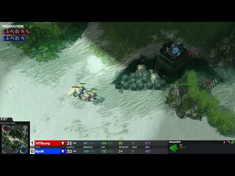 ByuN vs Ryung (TvT) - 2024 GSL S1 Qualifiers - Game 2