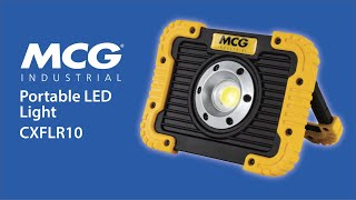 MCG USB Rechargeable Portable LED Work Light with Power Bank