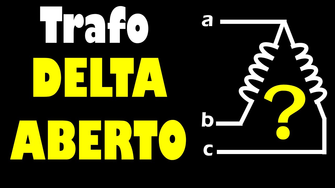 Transformador trifásico em DELTA ABERTO (V-V)