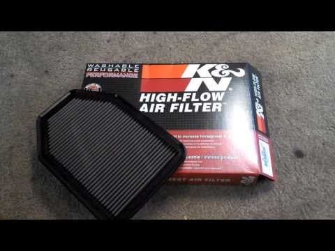 K&N Air Filter Jeep Wrangler Sahara +1 MPG for JK and JKU for Best Fuel Economy
