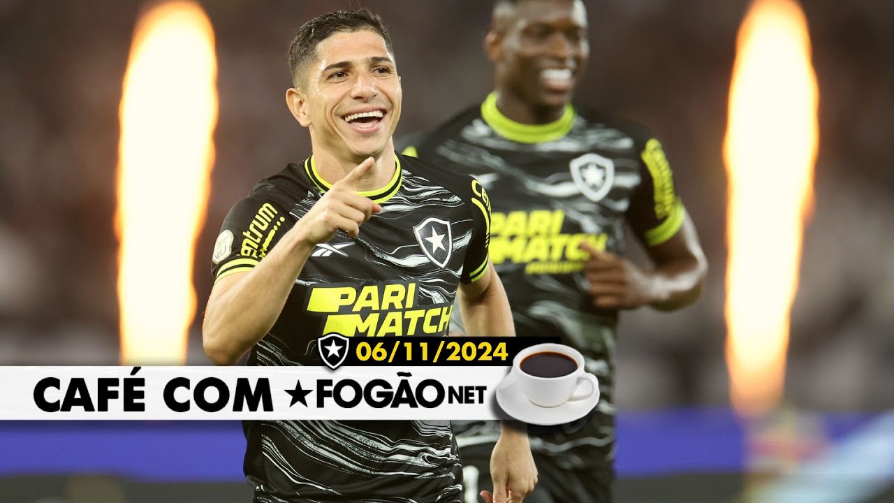 LIVE CAFÉ COM FOGÃONET | Botafogo dá show e aumenta liderança; Júnior Santos volta com gol