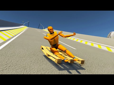 CH Pallet Cars Crashes Fails Compilation - BeamNG Drive - CrashTherapy