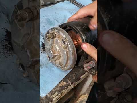 tractor starter rebuild #mechanic #tractor #truck #dirttrackracing #diyrepair #mechaniclife #racing