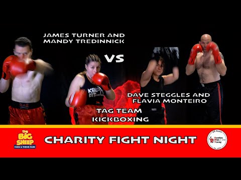 Charity Fight Night 2022 Fight 7 James Turner & Mandy Tredinnick Vs Dave Steggles & Flavia Monteiro