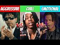 AGGRESSIVE Vs CHILL Vs EMOTIONAL Rap Songs 2021