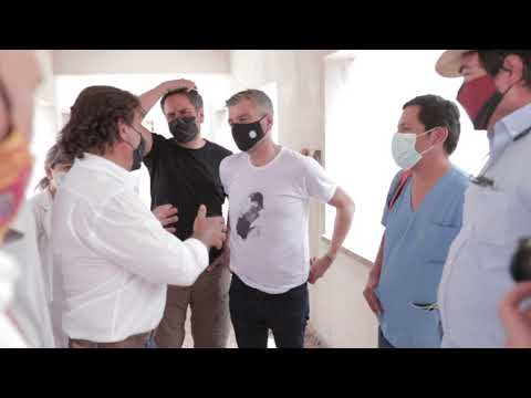 El gobernador Sáenz supervisó la obra del Centro de Recuperación Nutricional