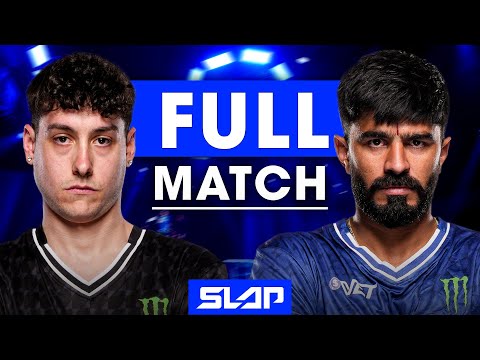 CONTROVERSIAL ENDING 👀 | Power Slap 16: DeFrank vs Pardeep | FULL MATCH