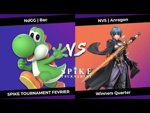 SpikeT Février Winners Quarter - NdGG | Bac (Yoshi) VS NVS | Anragon (Byleth/Sephiroth)