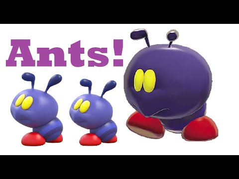 All Ant Troopers and Big Ant Troopers in Super Mario 3D World
