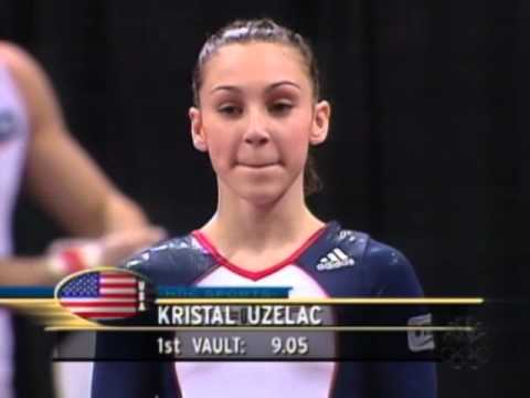 Kristal Uzelac - Vault 2 - 2001 Visa American Cup
