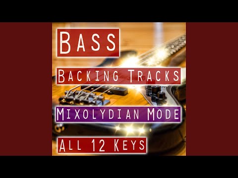Bass Backing Track - E Mixolydian