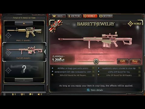 Crossfire PH Buying New VIP (BARRETT M82A1 JEWELRY) GAMEPLAY