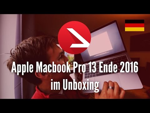 Apple Macbook Pro 13 Ende 2016 im Unboxing [4K UHD]